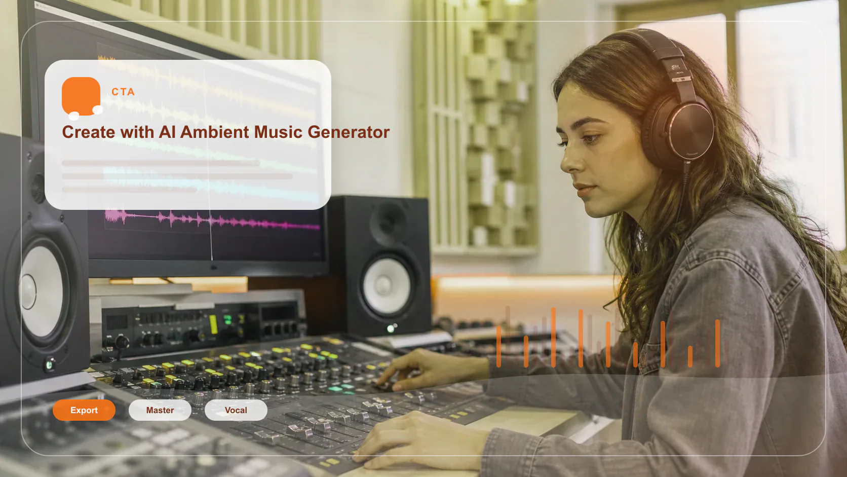 Music producer preparing a mastered track for release