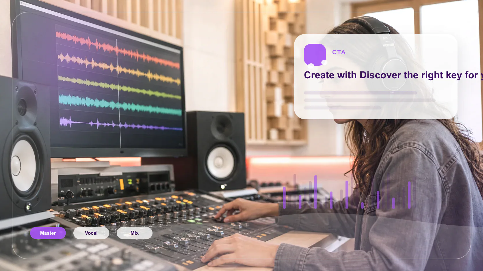Composer building chords and MIDI ideas on a digital piano