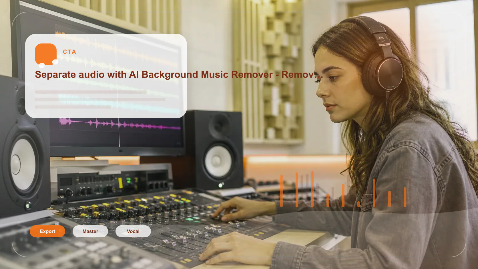 Music producer preparing a mastered track for release