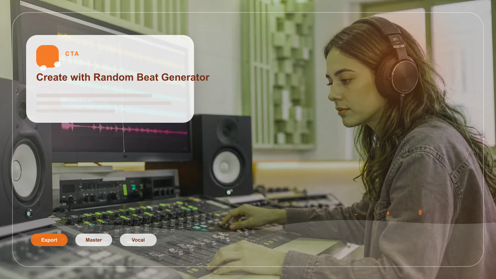 Independent musician shaping an AI music idea in a bright home studio