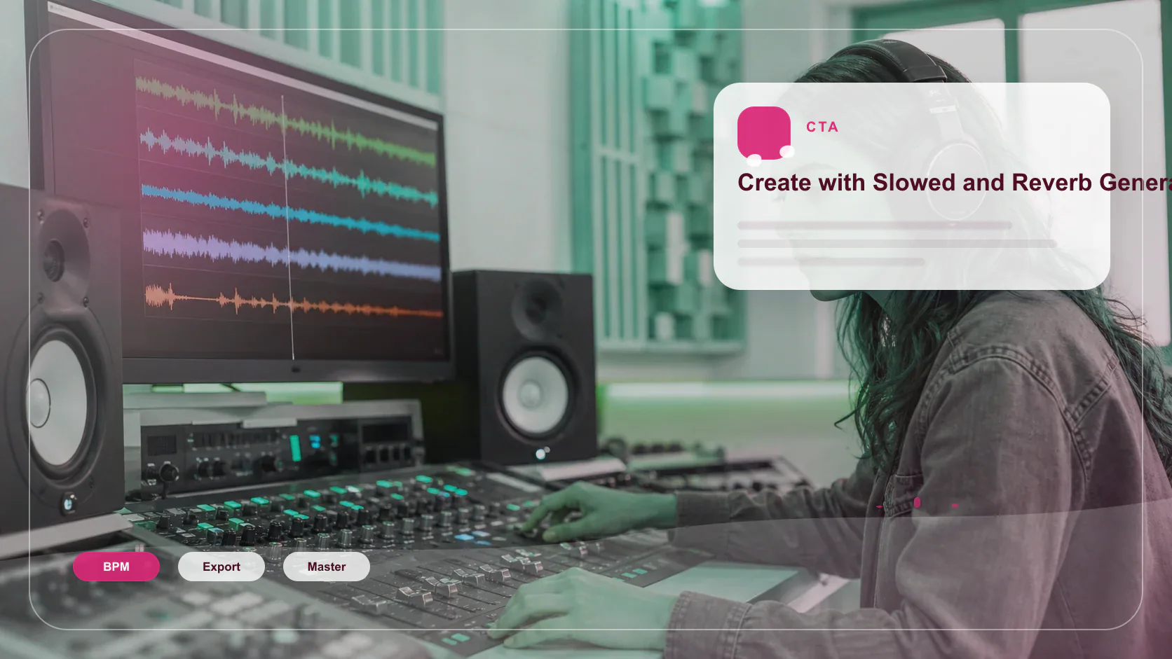 Music producer preparing a mastered track for release