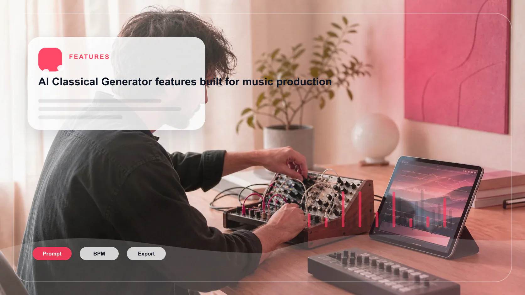 Beat producer tapping a drum pad controller for a new genre idea