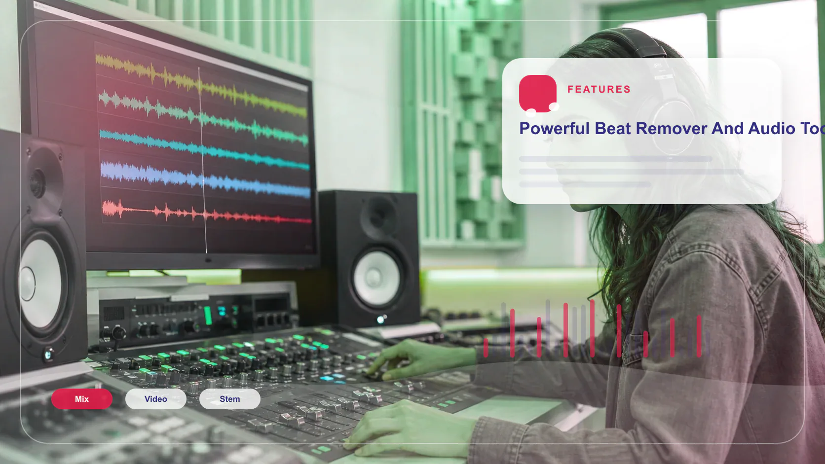 Music producer preparing a mastered track for release