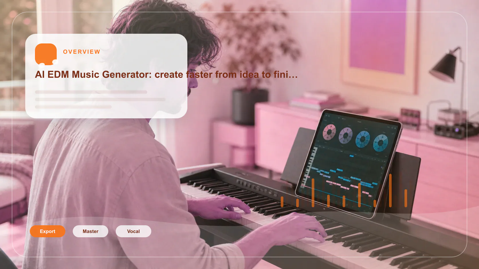 Beat producer tapping a drum pad controller for a new genre idea