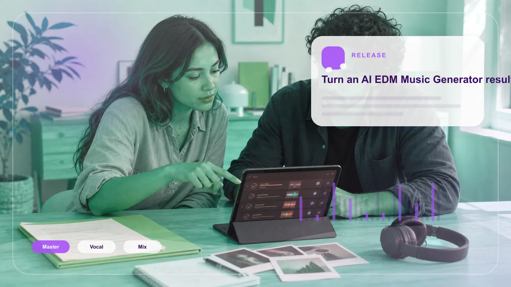 Creative team checking commercial music rights and publishing readiness