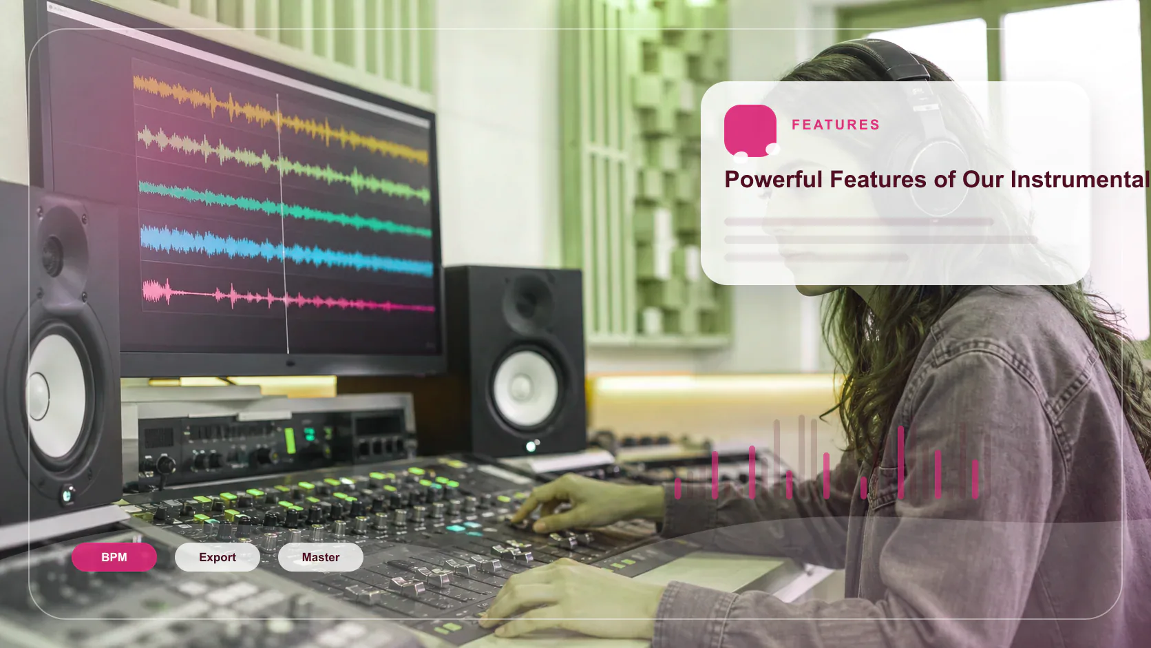 Music producer preparing a mastered track for release