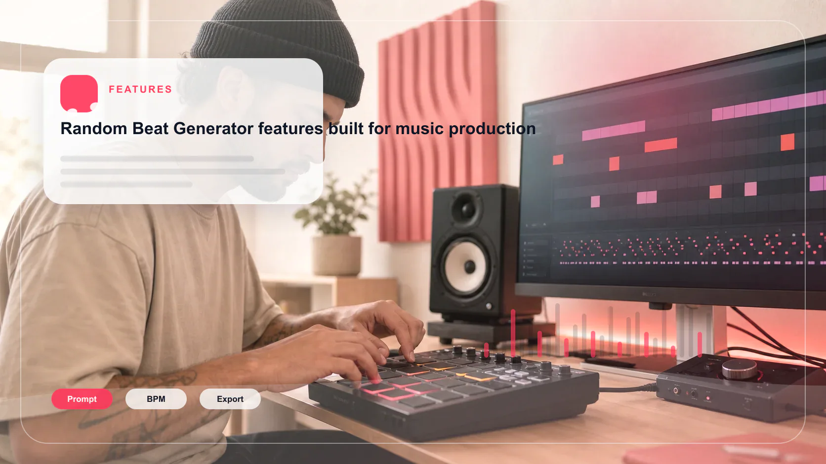 DJ producer preparing a remix or AI song cover version