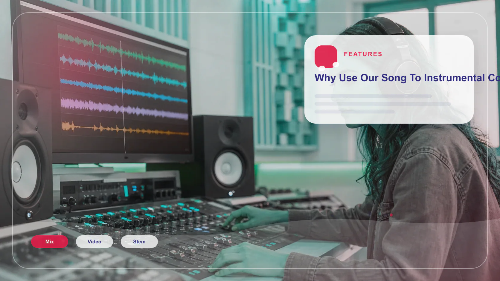 Music producer preparing a mastered track for release