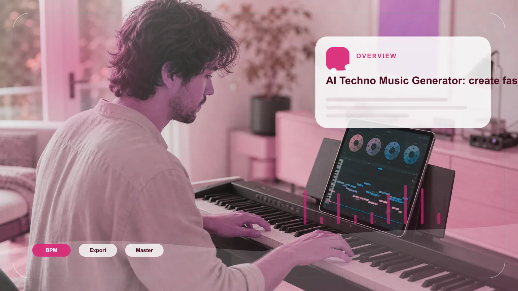 Beat producer tapping a drum pad controller for a new genre idea