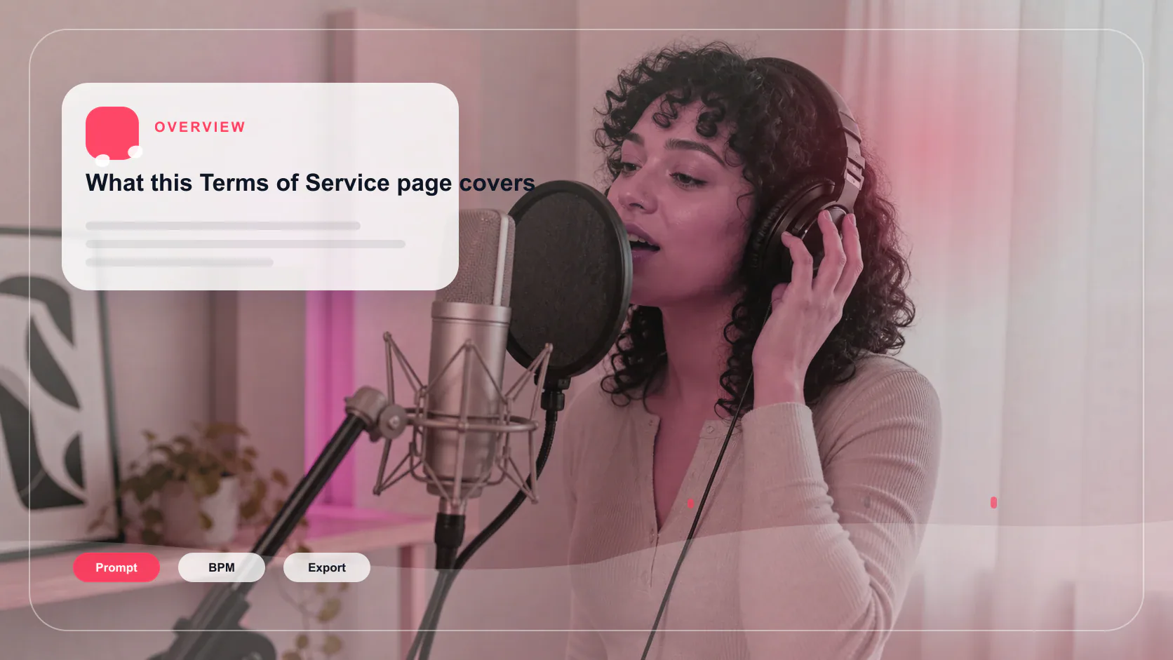 Independent musician shaping an AI music idea in a bright home studio