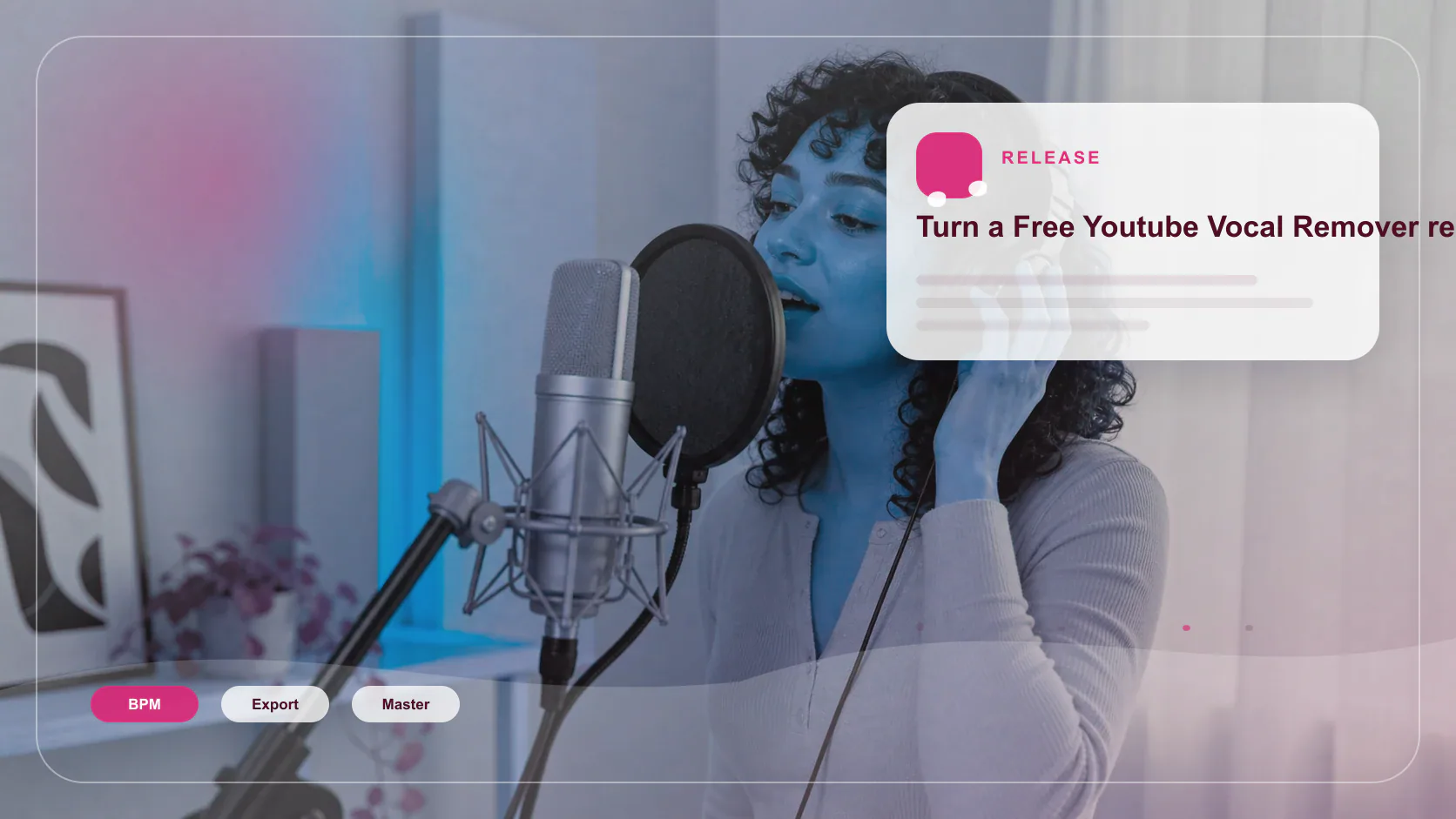 Independent musician shaping an AI music idea in a bright home studio